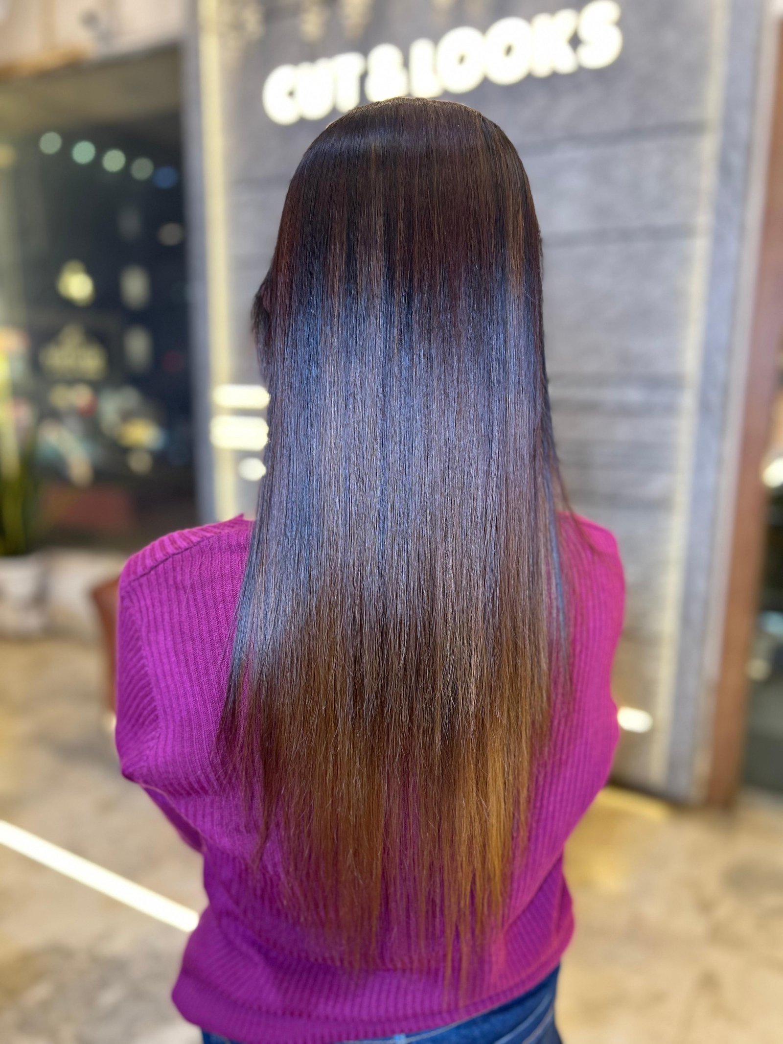 Hair Smoothening Result